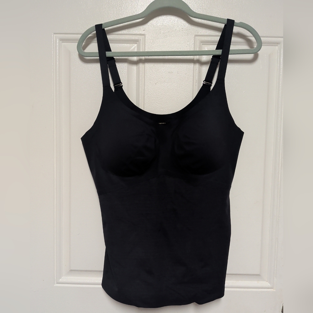 HoneyLove Women's Size 1X LiftWear Cami Black Vamp Shapewear Stretchy